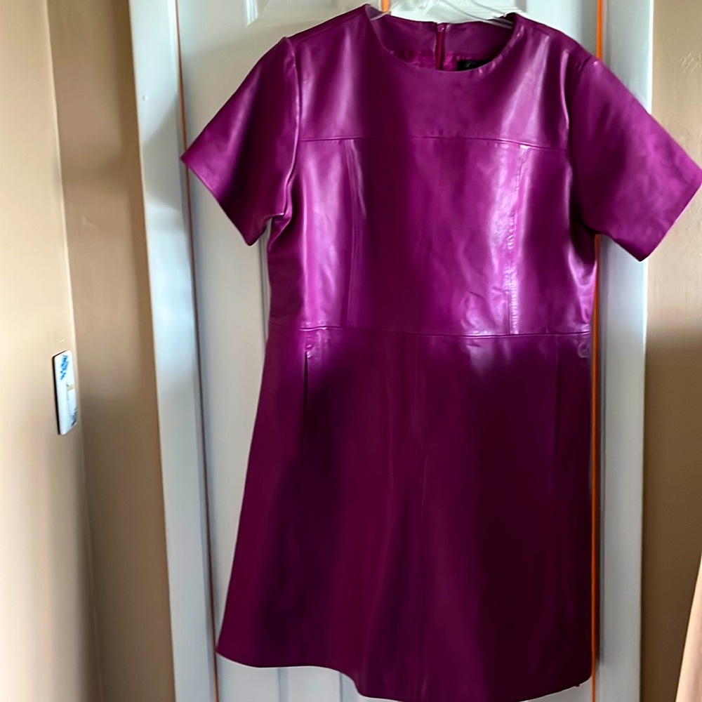 Chic Magenta Mini Dress